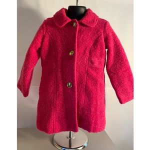 Stylish Pink Dress Coat